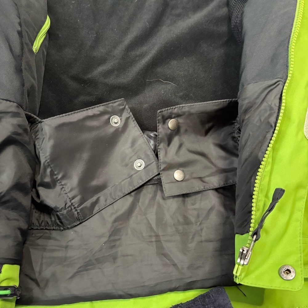 Descente HEAT NAVI® Men’s Medium Insulated Ski Snowboard Jacket Green Waterproof - Picture 11 of 15